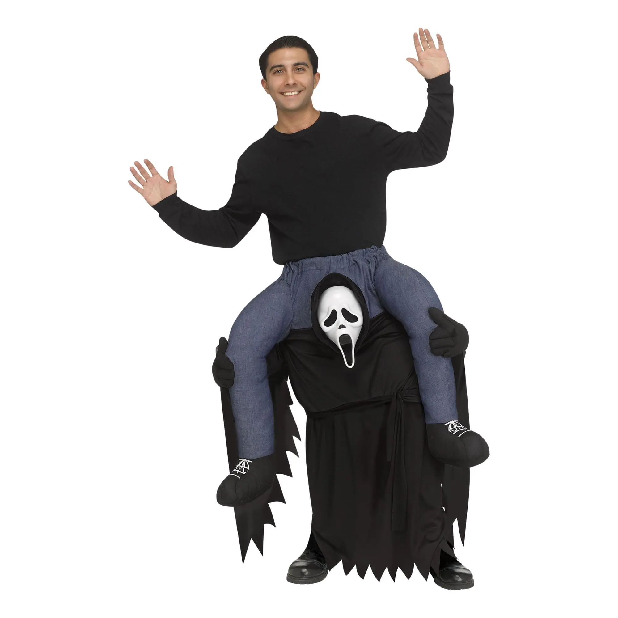 Scream Carry Me Ghost Face Adult Costume | One Size Fits Most Scream Carry Me Ghost Face Adult Costume | One Size Fits Most