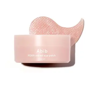 [Abib] PDRN Retinal Eye Patch Glow Jelly 60pcs - Eyes with Glow Jelly, Niacinamide, Hydrating, Puffiness, Radiant Skin, Rejuvanating, Revitalizing