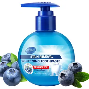 Sefudun Sodas Teeth Toothpaste 110ML, Passion Fruit Blueberry Flavors, Fresh Breath, Natural Ingredients, Safe Oral Care