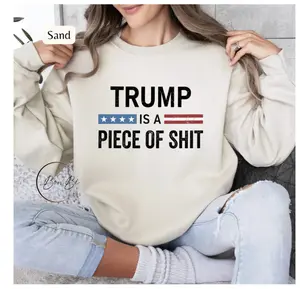 Funny Trum Sweatshirt – Humorous Graphic Tee, Casual Unisex Streetwear Top, Soft Cotton Everyday Shirt