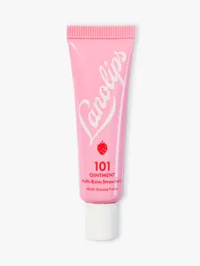 101 Ointment Multi-Balm Strawberry Multi-Purpose Hydrating Lip & Skin Balm with Lanolin & Vitamin E, Natural Strawberry Flavor, 10g