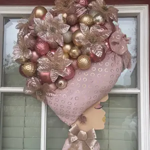 Rose Gold and Classic Gold Diva Wreath