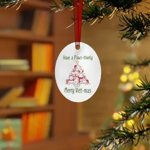 Veterinary Medicine Ornament|Veterinary Gift|Veterinarian|Vet Tech Gift|Funny Vet Tech Gift|Vet Receptionist|Vet Med Christmas Gift|Vet Tech