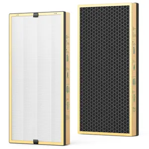 Jafända JF999 Replacement Filter, 2 Pack Specialized Odor Filters, with 3.74 lb Modified Activated Carbon, Remove Ammonia, Amine，Mercaptan Odor, Pet Odor, Body Odor,Cooking Odor and Smell of Smoke