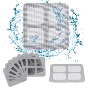 20 Piece Bath Floor Sink Filter Mesh, Disposable Shower Drain Hair Filter, Model Xinghao Guolvwang010, Ca Prop 65 Compliant