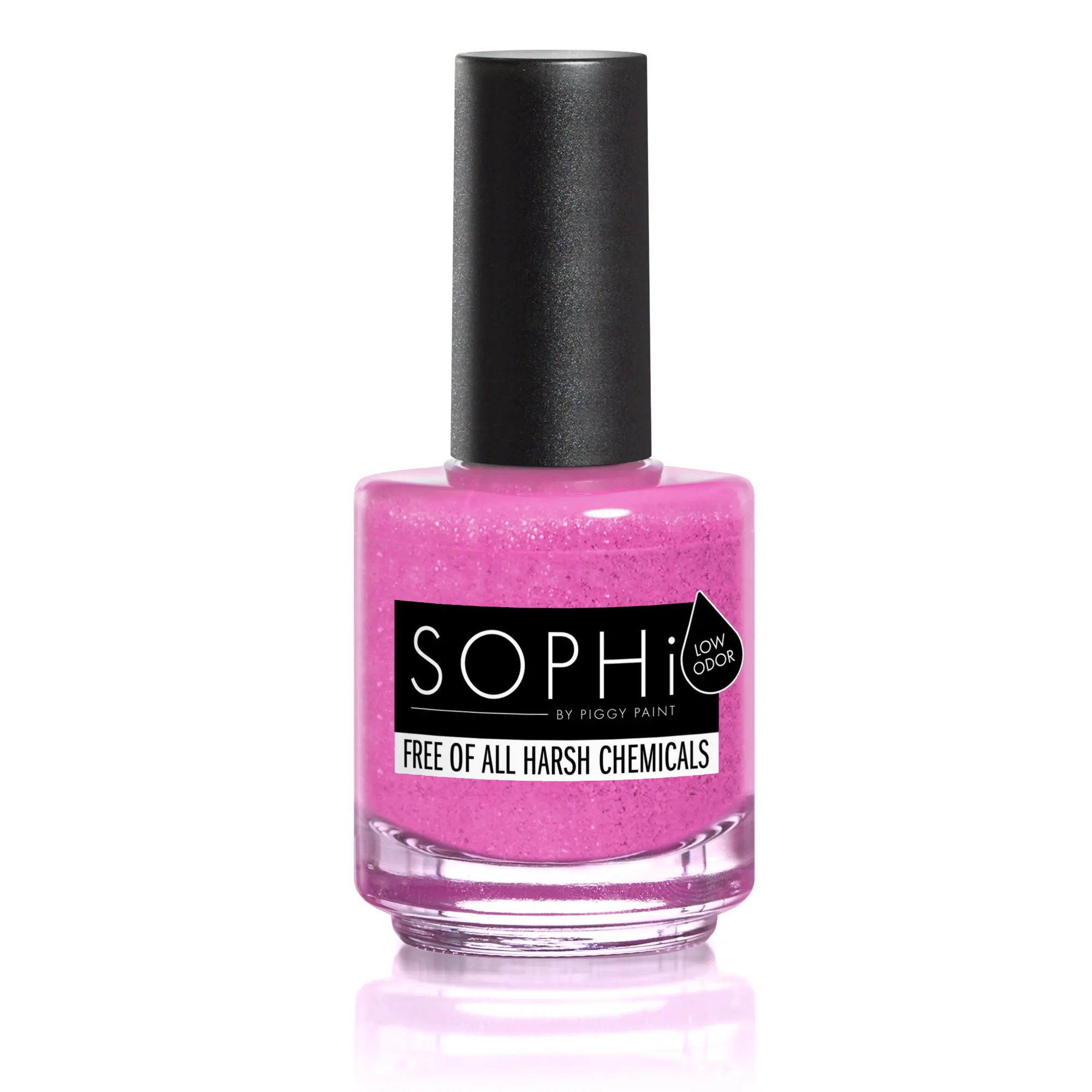SOPHi It's a Girl Thing - Shimmer Bright Pink Nail Polish 0.5 fl oz Non-toxic Cruelty-free Vegan Safe for Pregnancy