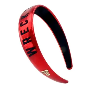 Texas Tech Red Thin Embroidered Headband