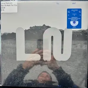 Local Natives – But I’ll Wait For You (LP, Limited Edition, Iridescent White w/ Blue Vinyl, 2024, Loma Vista LVR04101)