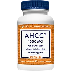 The Vitamin Shoppe AHCC - Immune Support - 1,000 MG Per Serving (60 Vegetarian Capsules)