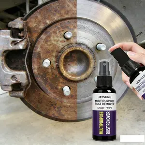 2pcs Multipurpose Metal Rust Remover, Quick Rust Removal, Eliminates Creaking Hinges, Easily Loosens Stuck Screws, Solves Wheel Bolt Rust Issues, Easy to Use, Fast-Acting, for Automobile Parts, Tires, Rims, Door – No Power Required