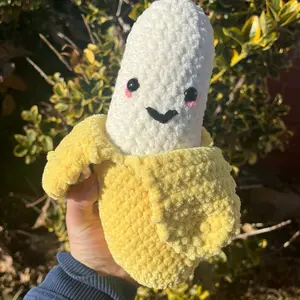 Crochet Banana Plushie