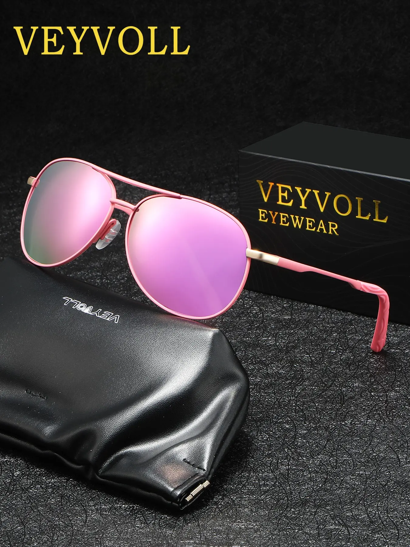 Polarized Cat Eye Sunglasses UV400 Protection Trendy Driving Daily New trendy European & American cat-eye sunglasses  main image 3