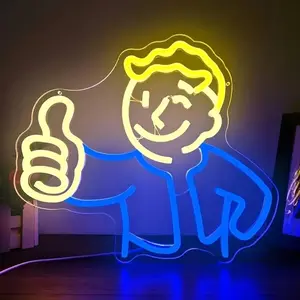 Great Boy Neon Sign LED Lights for Wall Decor