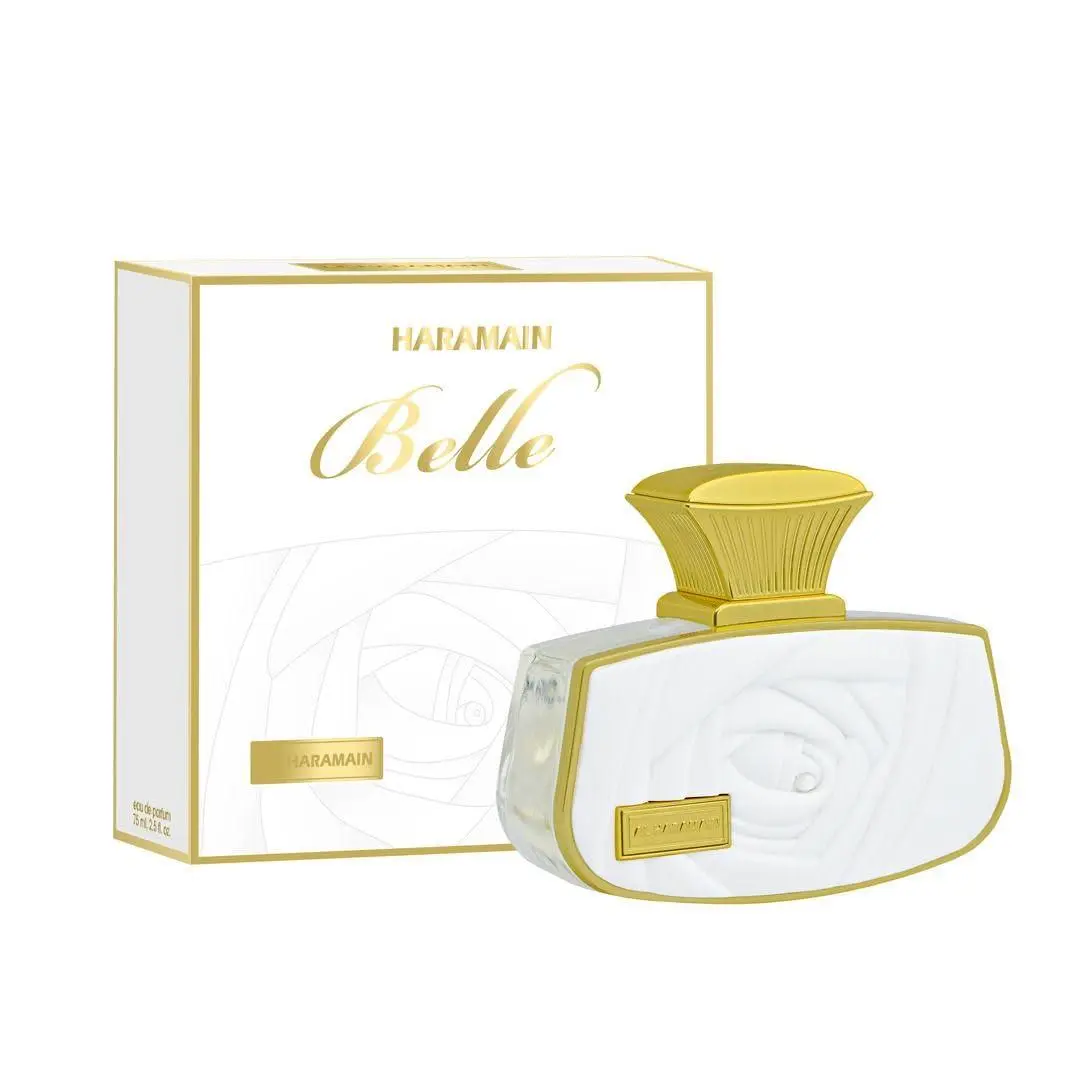 Al Haramain Belle - Arabian Perfume for Women - Long Lasting Perfume for Women - Floral Fruity Fragrances - Eau de Parfum for Women - 2.5 oz
