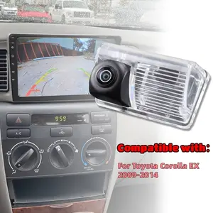 Rear View Backup Camera | Error Free Replacement for Licence Number Plate Light Lamp, Compatible with for TOYOTA Corolla EX 2009-2014, Full Color Night Vision, 480p Video Capture Resolution, >131° Viewable Range, Car Accessory