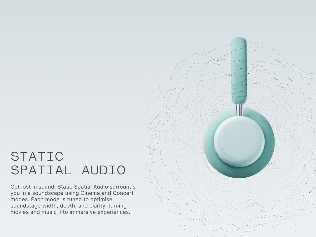 CMF Headphone Pro Wireless Modular Over-Ear Headphones with ANC, Hi-Res LDAC, 100H Battery & Fun Controls