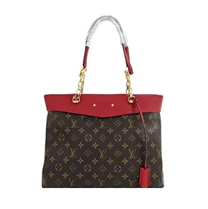 Pre-owned Louis Vuitton canves Crossbody Bags Brown Coated Monogram Legendary Bag Tote Shoulder Bag with Gold Hardware