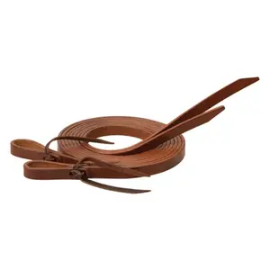45-0505 Weaver Leather Skirting Leather Split Reins - Medium Oiled