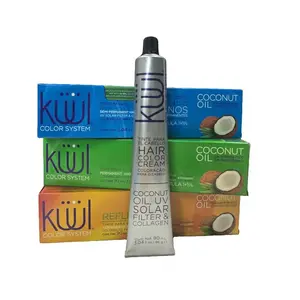 KUUL Color System - Tintes para el cabello - Hair color cream - Hair dye 3.040z (90ml) with Coconut Oil Formula for Vibrant Long-Lasting Color