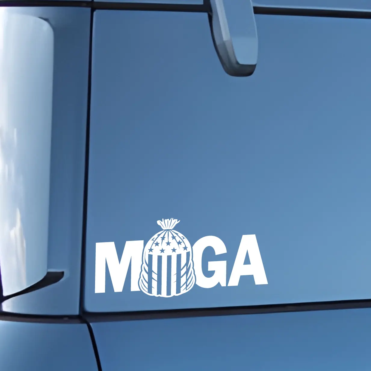 MAGA Garbage - Trump Vinyl Decal for Cars, Trucks and More