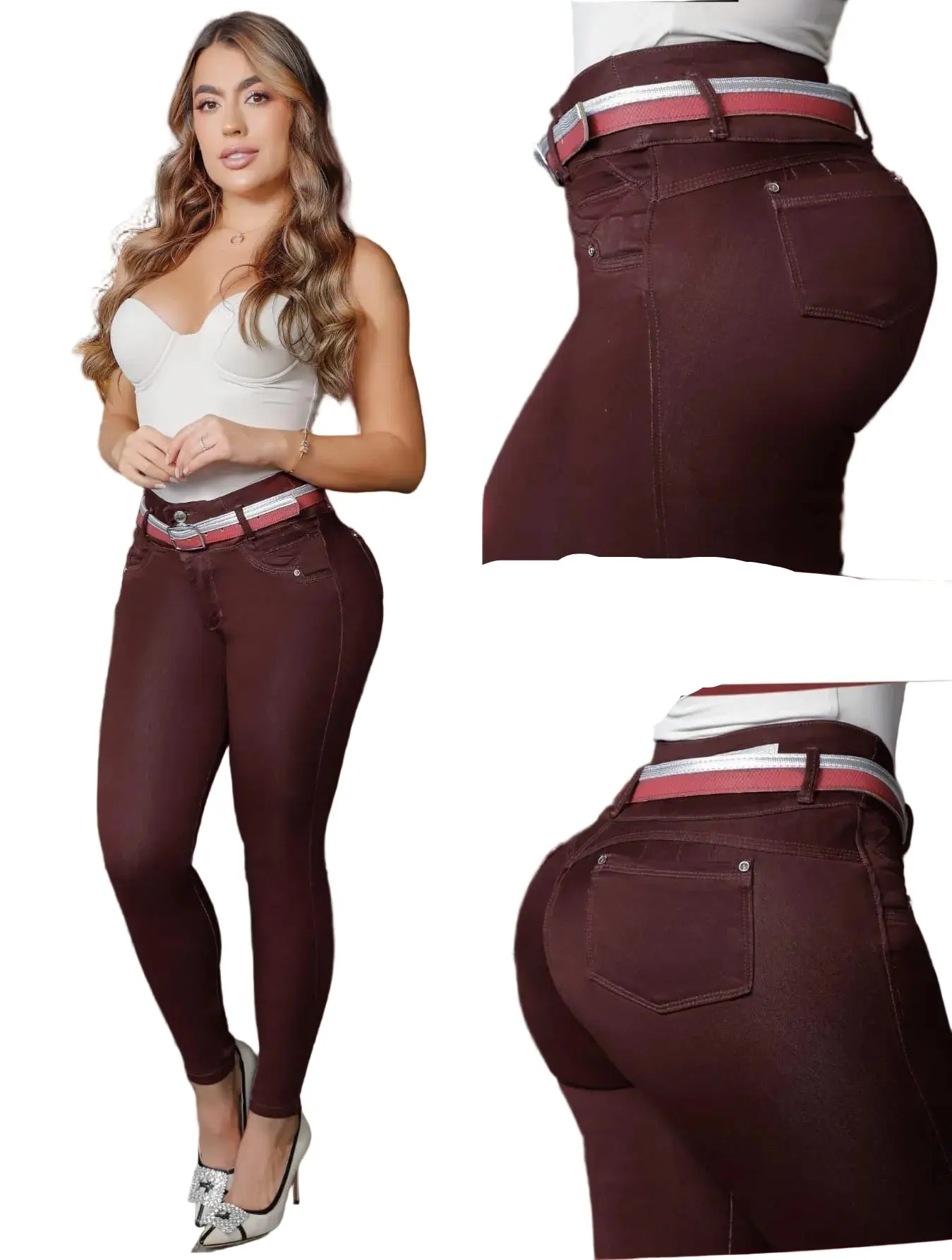Colombian Jeans Bon Bon up  8616 butt lifter high waist tummy control push up skinny