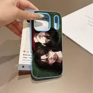Anime EREN X MIKASA  Phone Case Suitable for iPhone 17 16e 16 15 14 13 12 11 Pro Max Air XR XS X 7 8 Plus Soft TPU Matte Double-layer Back Cover