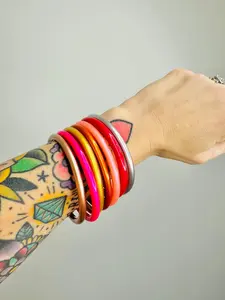 Gel Tube Bangle Bracelet- B01