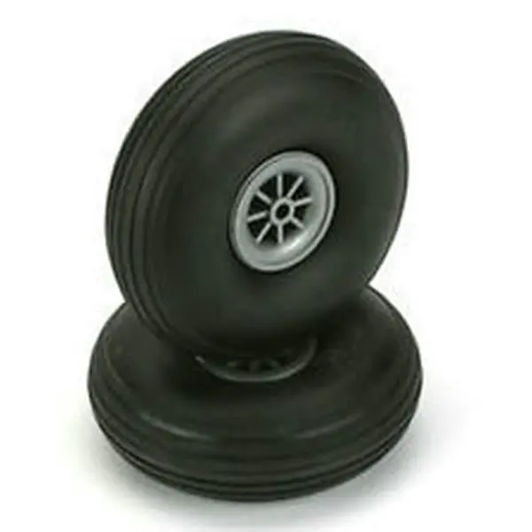 DU-BRO Low Bounce Treaded Wheels 3-1/4 (2) DUB325T