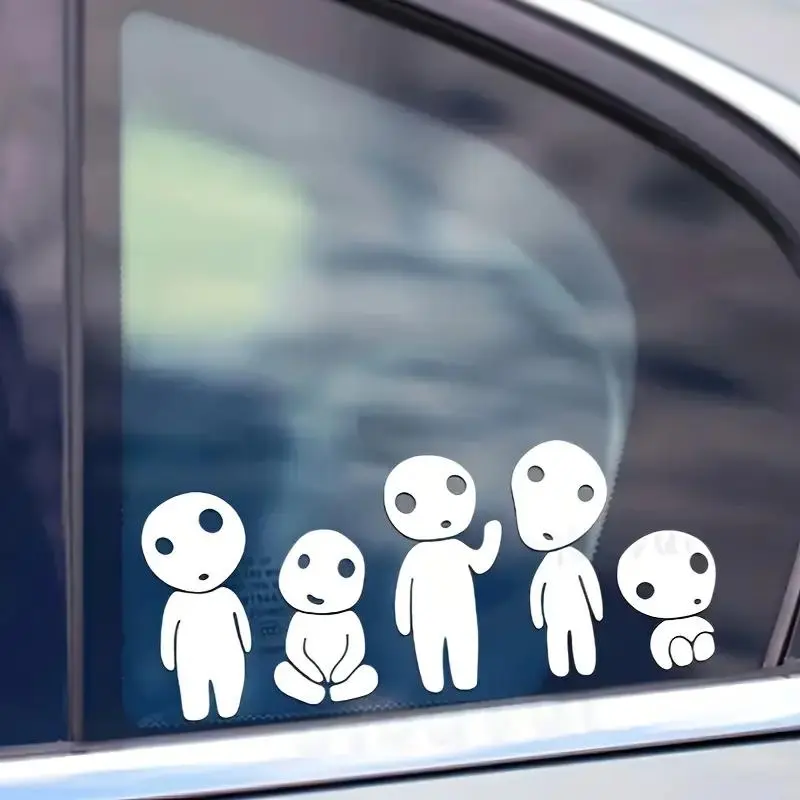 Cartoon Pattern Car Sticker, Vinyl Decals for Cars, Trucks, Walls, Laptops, Windows, Motorcycles, Bumpers, Crafts, Car Decor Accessories, Universal Car Sticker