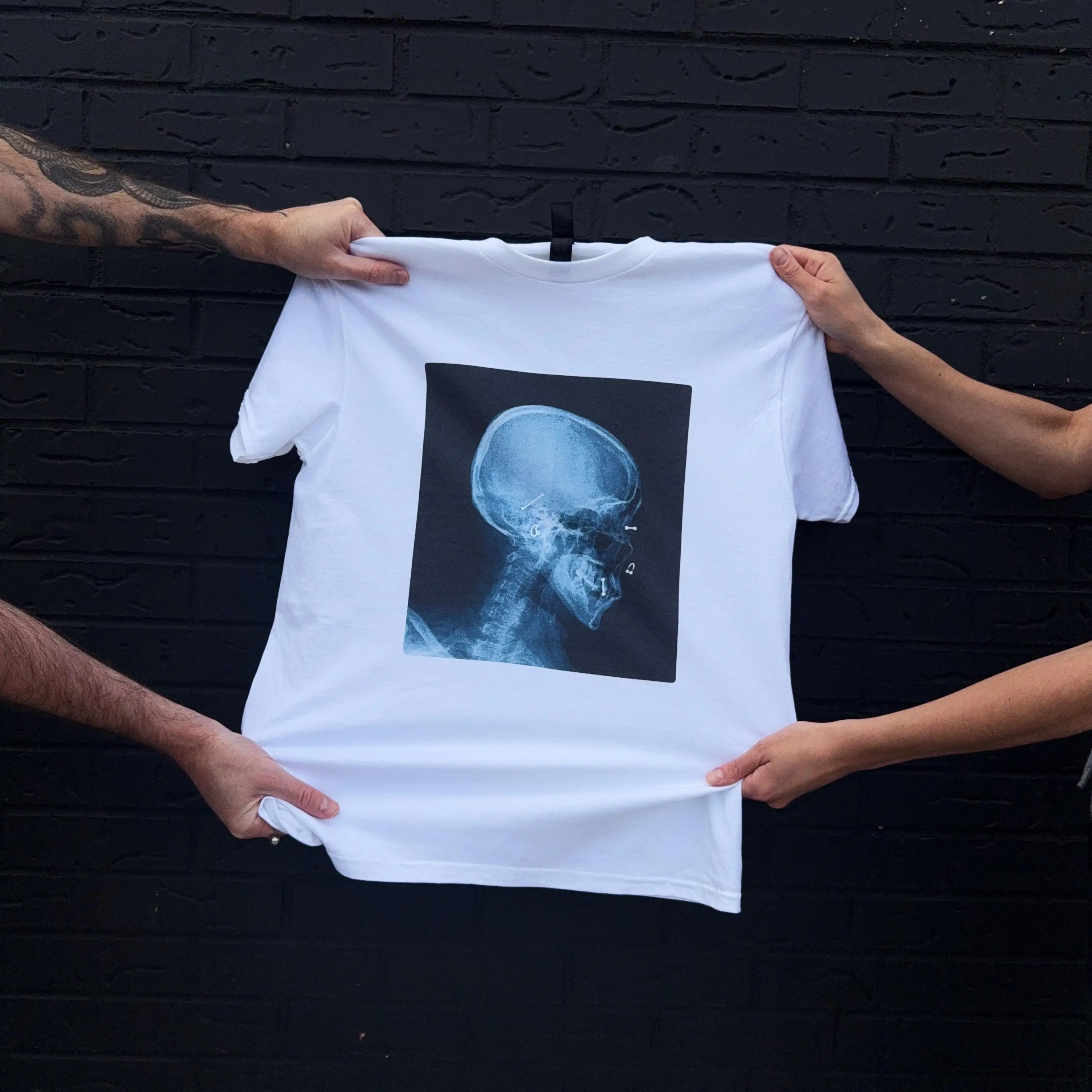 Facial Piercing Graphic Tee (Xray Series)