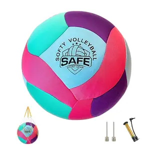 Softy Volleyball - Super Soft Designed for Pain-Free Play - Awesome Kids Indoor Ball with a Realistic Feel and Bounce - Perfect Ball for House