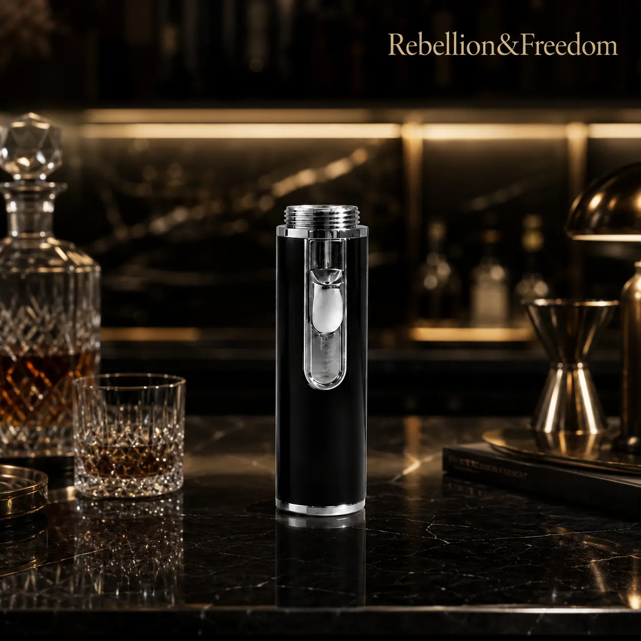 (No gas)Torch Lighter, All-in-One Tube Built-in DetachableRefillable Butane Torch Handheld Lighter,GiftBox.