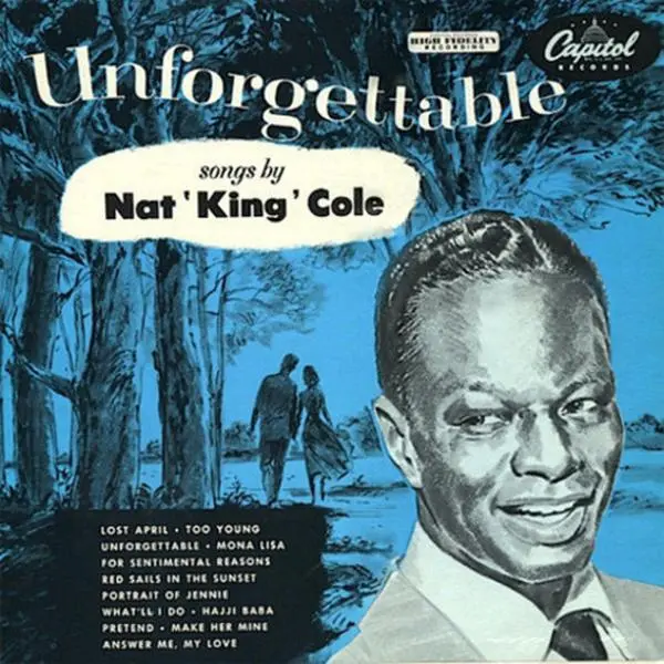 Unforgettable - Nat King Cole - Record Album, Vinyl LP