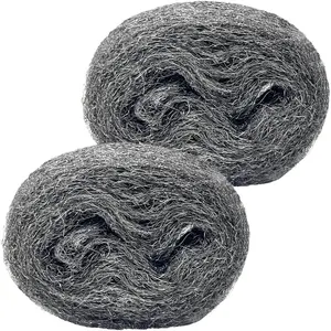 Steel Wool Mice Control 2 Pack, 13 Feet Steel Wool Pads Wall Hole Filler, Mouse Gap Blocker, Coarse Wire Hardware Cloth Steel Wool Fill Fabric Roll DIY Kit for Holes, Pipeline, Vents in House, Garage