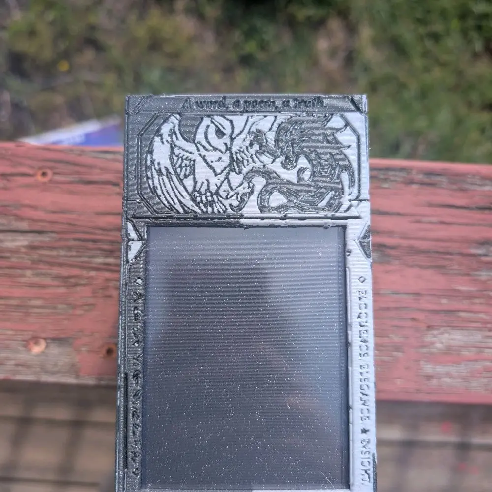 The Scribe’s Vault: "Word & Truth" Mythic Dual-Tone Deck Box
