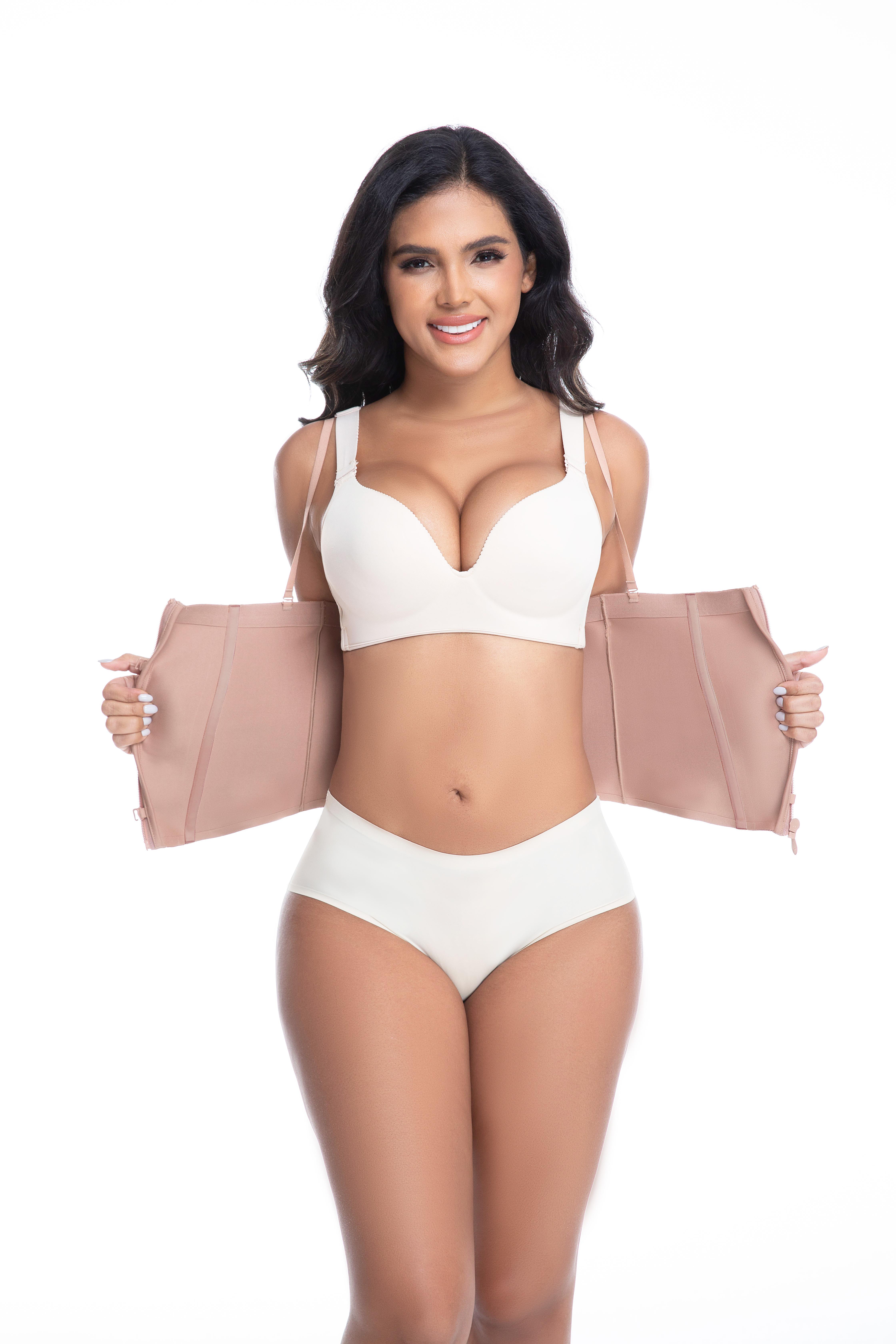 Waist Trainer 4 Steel Boned Corset Top | Adjustable Straps | Waist Shapewear | Tummy Control Waist Cincher Everyday Everyday