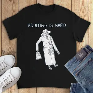 Bojack Horseman Adulting is Hard T-Shirt AB11013