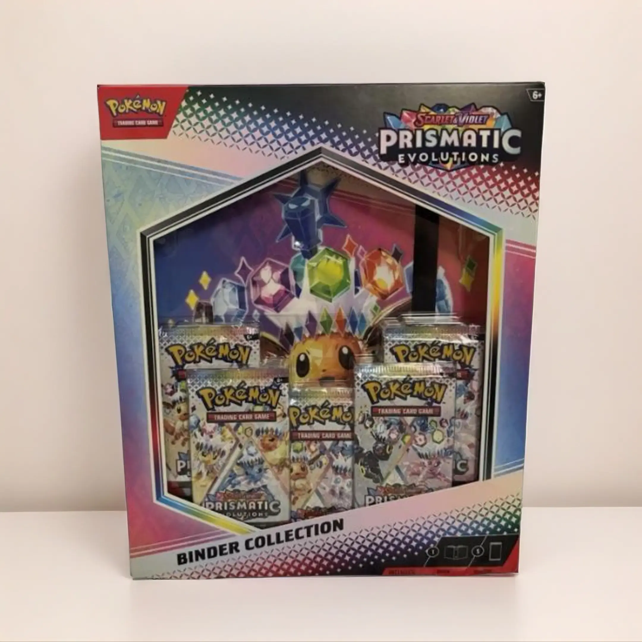 Pokmon TCG: Scarlet & Violet Prismatic Evolutions Binder Collection -  TikTok Shop