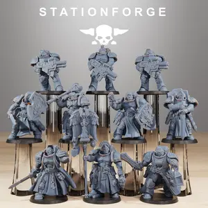 Socratis Knights | Socratis Knights (10) - MKX Prime Brothers - Stationforge - 3d Printed Mini Marines