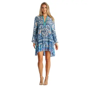 Mulett Short Collared Dress