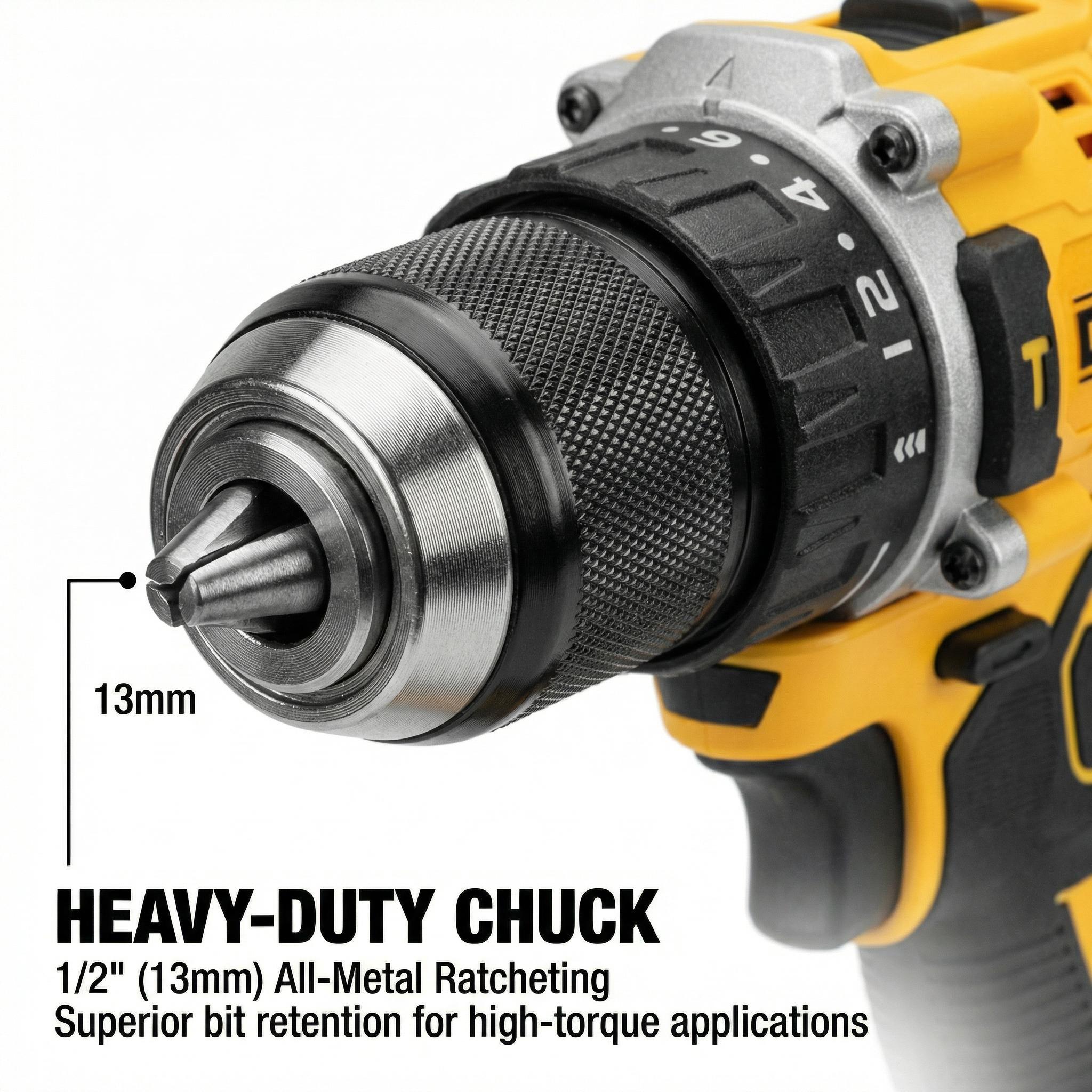DeWalt DCF805 20V Brushless Impact Drill 90Nm Power tool set high torque impact wrench screwdriver