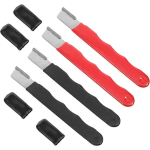 4 Pack Garden Tool Sharpener, Pruning Shears  Sharpener, Mini Portable Quick Edge Sharpening Steel  Sharpeners for Hedge Shears   , Gardening Pruner, Loppers
