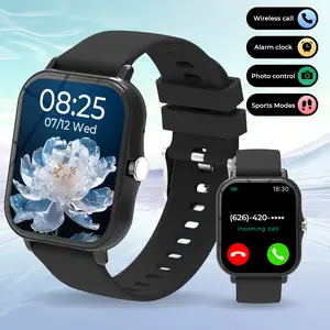 This 1.83-inch HD touchscreen smartwatch features wireless calling/dialing, multiple sports modes, call reminders and call rejection functions, and is a wearable device suitable for both men and women, making it the perfect gift for holidays or birthdays.
