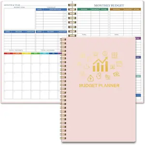 Monthly Budget Planner - 14 Months Undated Financial Planner Organizer Budget Book with Expense and Debt  Notebook to Manage Your  Effectively, Bill Planner and Organizer