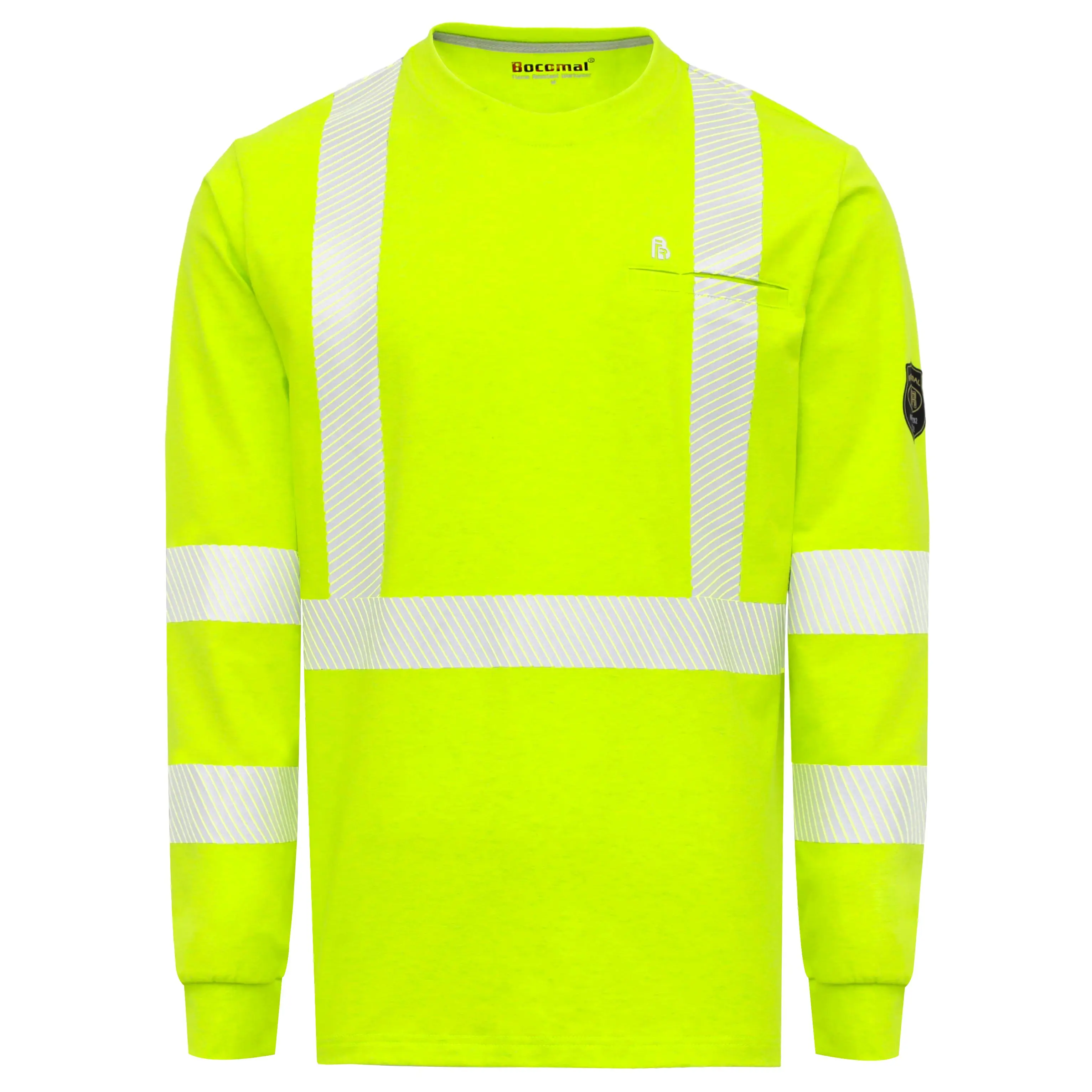 6 oz High Visibility T-Shirts (Standard Yellow Color) - 0624