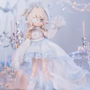 Electronic Cute Pet Bjd Blind Box Dolls, 6 Regular + 1 Hidden, Collectible Action Figures, Perfect Gift for Kids & Collectors, Sealed Hobby Box