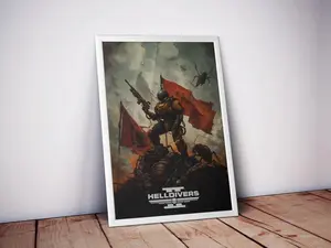 Helldivers 2 Poster | Helldivers 2 Prints | Special Edition | Premium Quality | Fast Shipping | Video Game Poster | Gaming Poster | Wall Art
