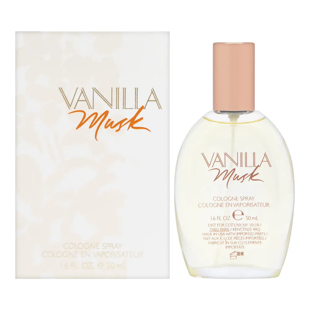 Vanilla Musk by Coty for Women 1.6 oz Cologne Spray