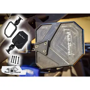 Side Mirrors Can Am Maverick X3 Premium Aluminum w/ Direct & 1.875" Roll Cage