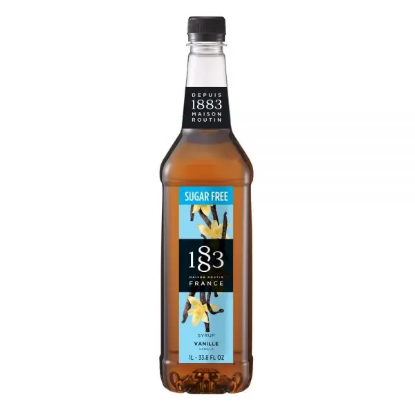 1883 Maison Routin Sugar Free Vanilla Syrup - Bottle (1L) 1883 Maison Routin Sugar Free Vanilla Syrup - Bottle (1L)